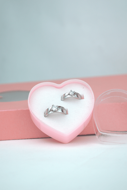 Elegant Couple Rings – Symbol of Love & Commitment