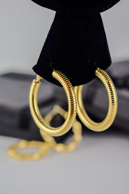 New Fashion Jewellery  Gold Color Earrings For Women